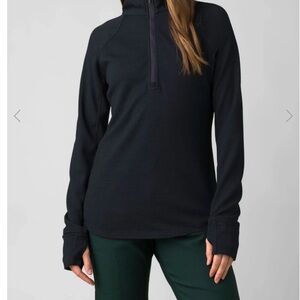 prAna Wensley 1/2 Zip Top - XS